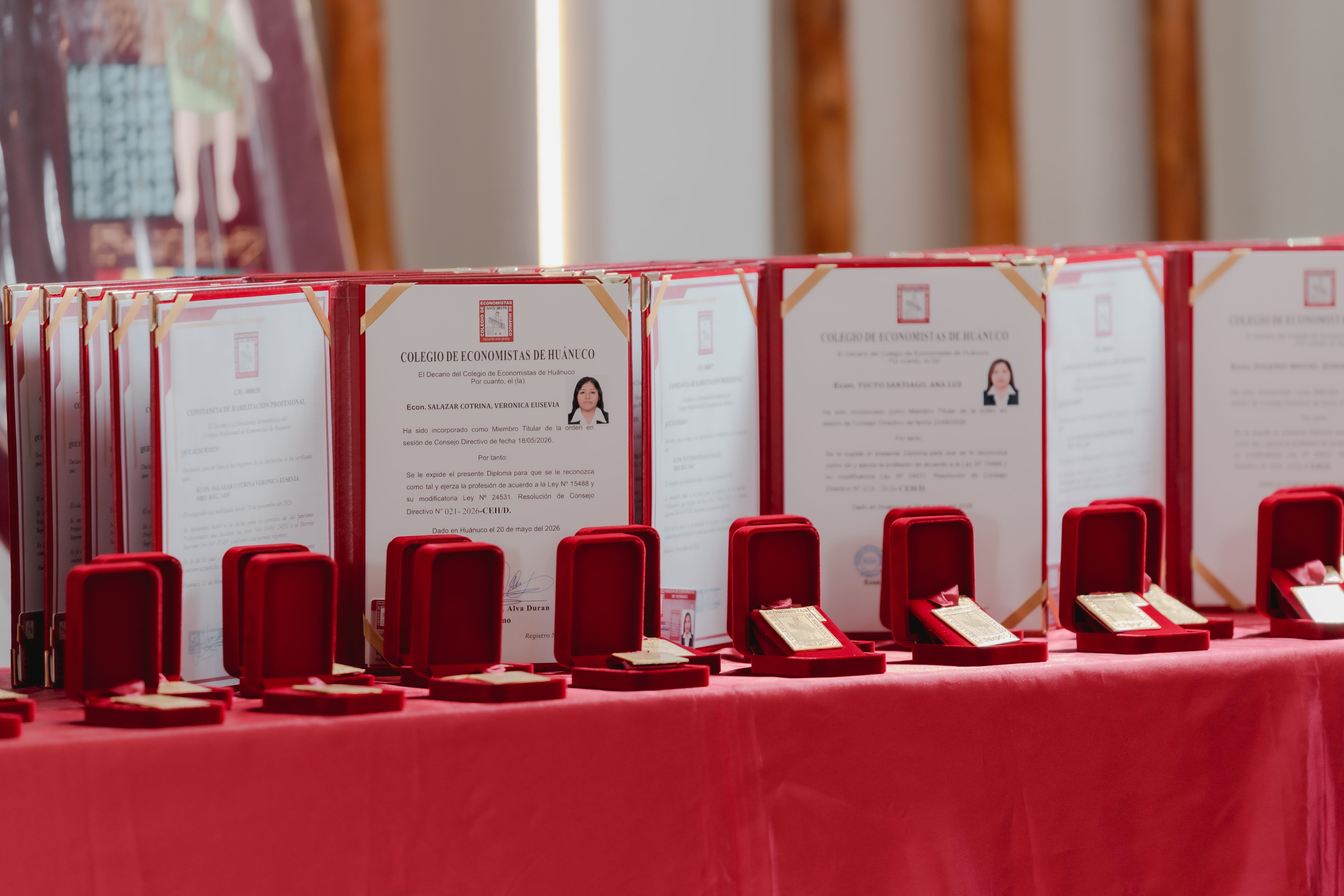 CEREMONIA DE COLEGIATURA - 12 DE JULIO