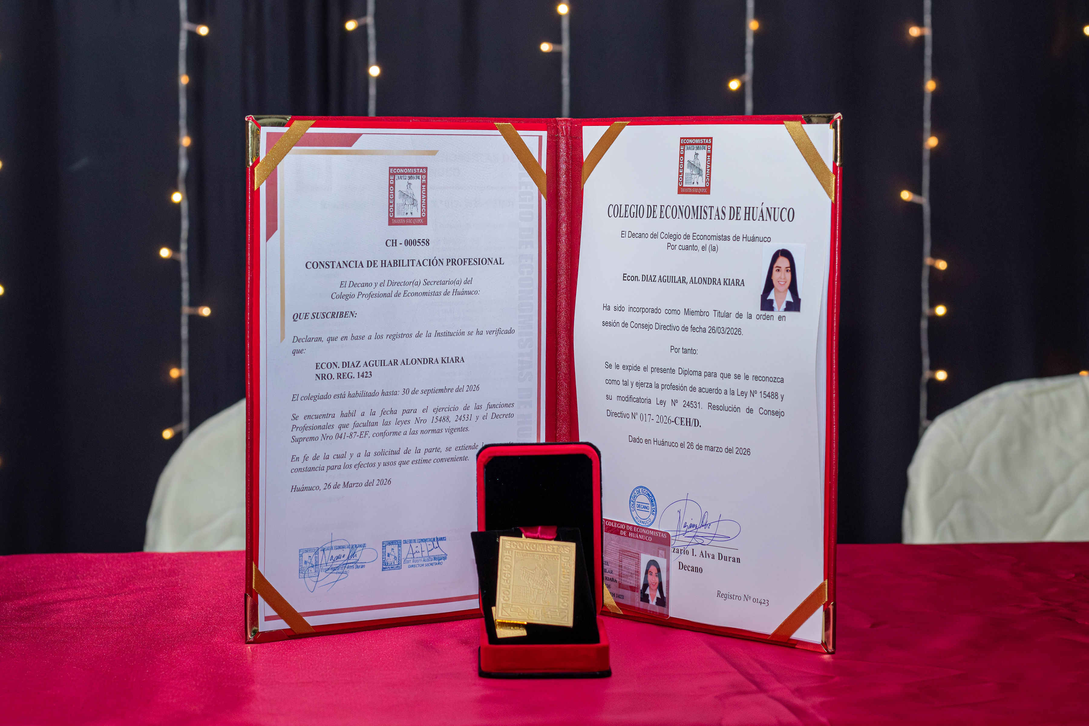 CEREMONIA DE COLEGIATURA - TINGO MARIA